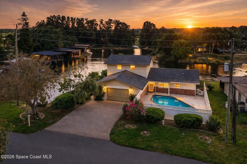 Waterfront Living with Endless Potential! Situated on navigable - Beach Home for sale in Cocoa, Florida on Beachhouse.com