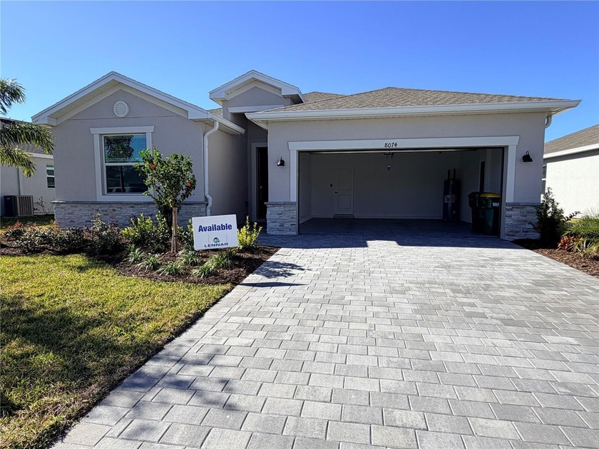 Gated, Maintenance Free 4BR/3BA Lakefront Home in Island Lakes - Beach Home for sale in Englewood, Florida on Beachhouse.com