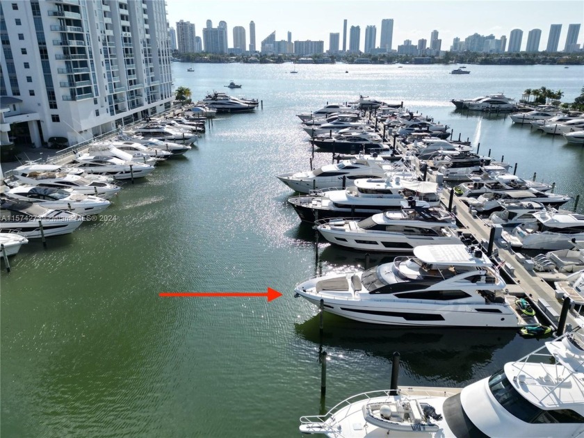 UNRESTRICTED 70' boat slip. Can fit up to 85' yacht. Purchasers - Beach Lot for sale in North Miami Beach, Florida on Beachhouse.com