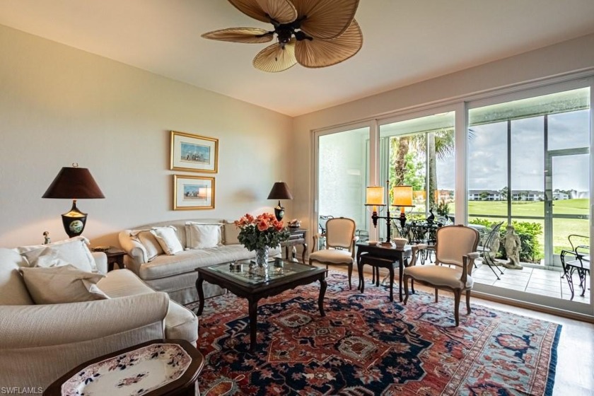 UPDATED FIRST FLOOR CONDO  WITH A VIEW OF THE GOLF COURSE, AND - Beach Condo for sale in Naples, Florida on Beachhouse.com