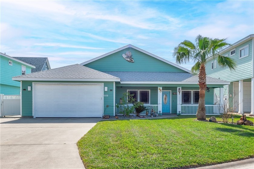 Extremely well-maintained, ground floor home in Safe Harbor! - Beach Home for sale in Port Aransas, Texas on Beachhouse.com