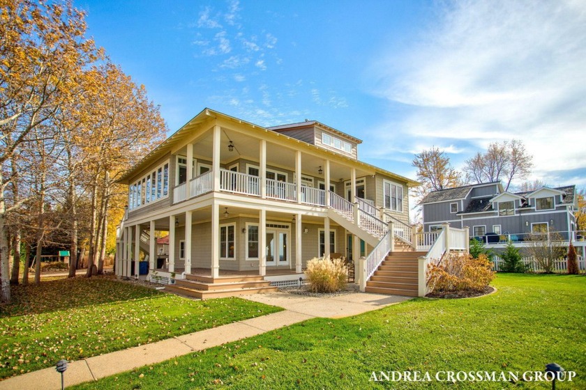 This Lake Michigan home features fantastic views of the Lake - Beach Home for sale in South Haven, Michigan on Beachhouse.com