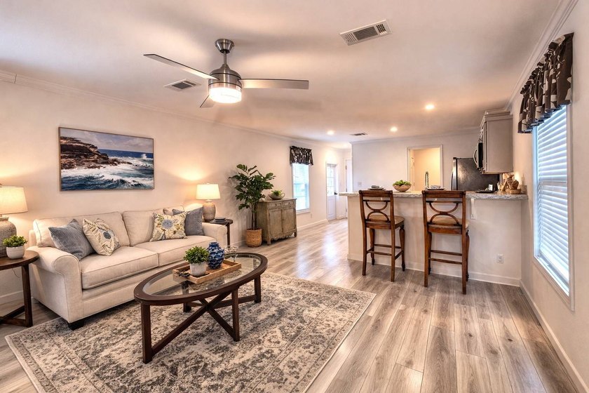 Brand New Champion Home features;  -Light gray cabinetry - Beach Home for sale in Merritt Island, Florida on Beachhouse.com