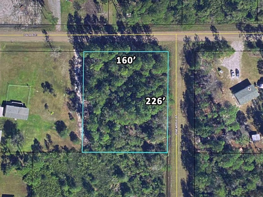 Embrace the country lifestyle. Nice 190'x226' corner lot to call - Beach Lot for sale in Bunnell, Florida on Beachhouse.com