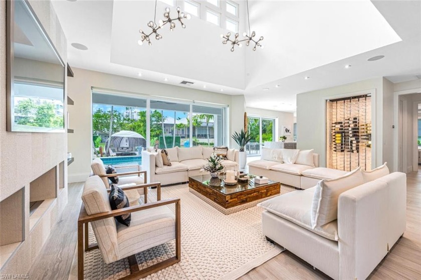 Completely refashioned in 2023 with a sophisticated eye, a chic - Beach Home for sale in Naples, Florida on Beachhouse.com