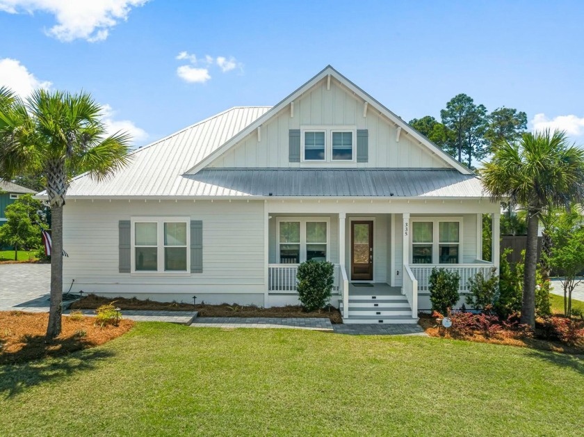 Check out this stunning coastal retreat located at 335 Hillcrest - Beach Home for sale in Santa Rosa Beach, Florida on Beachhouse.com