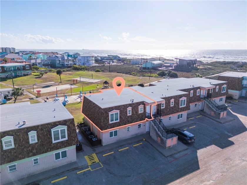 This second-floor two bedroom Gulf-view condo offers the ideal - Beach Condo for sale in Port Aransas, Texas on Beachhouse.com