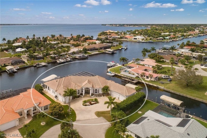 ANCHORED IN LUXURY: SAILBOAT ACCESS, 263' OF WATERFRONT: This - Beach Home for sale in Cape Coral, Florida on Beachhouse.com