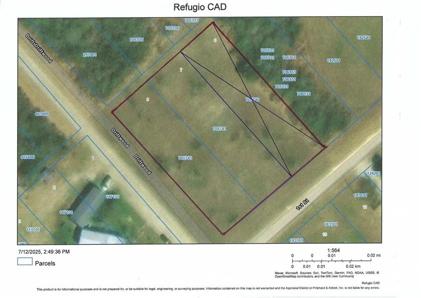 Waterview lot (1505 First St. is 50 ft. wide and 190 ft. deep) - Beach Lot for sale in Bayside, Texas on Beachhouse.com