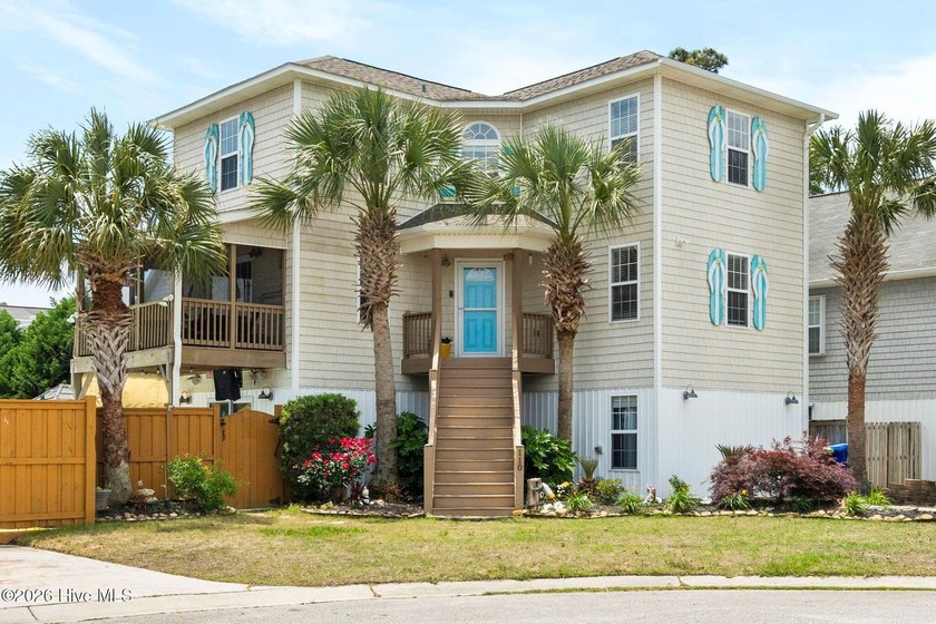 Exceptional 4BR/4BA coastal retreat located on a peaceful - Beach Home for sale in Carolina Beach, North Carolina on Beachhouse.com