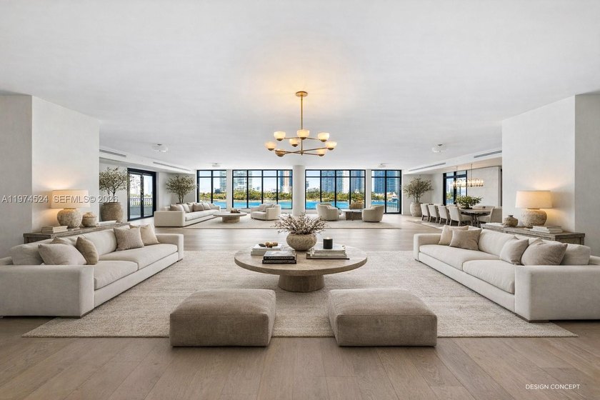 A RARE FIND ON THE ULTRA EXCLUSIVE FISHER ISLAND... NEARLY 10 - Beach Condo for sale in Miami Beach, Florida on Beachhouse.com