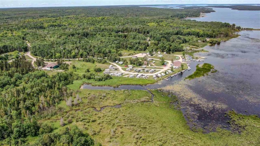 Live the Dream! This iconic resort and RV park on Drummond - Beach Commercial for sale in Drummond Island, Michigan on Beachhouse.com