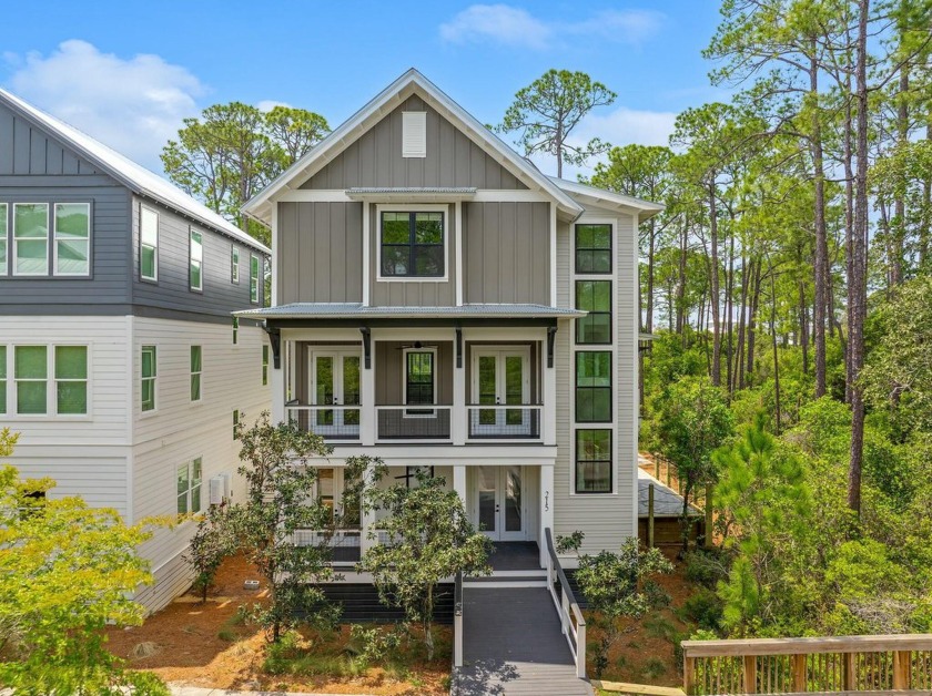 Expertly crafted, this 2,928 sq. ft. Treetop Village home - Beach Home for sale in Inlet Beach, Florida on Beachhouse.com