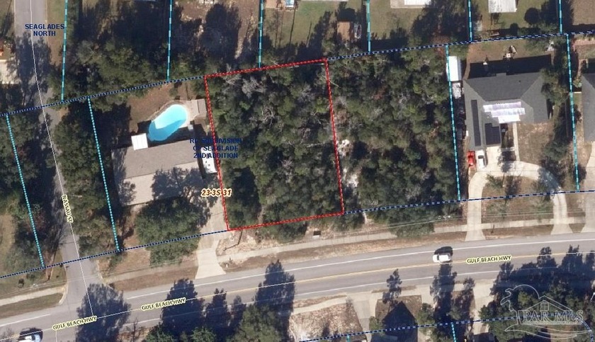 2893 acre interior lot on Gulf Beach Hwy. According the GIS map - Beach Lot for sale in Pensacola, Florida on Beachhouse.com