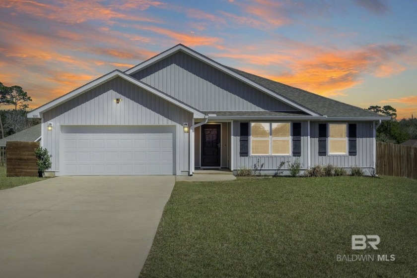 This stunning 4-bedroom, 2-bath DR Horton home offers an open - Beach Home for sale in Lillian, Alabama on Beachhouse.com