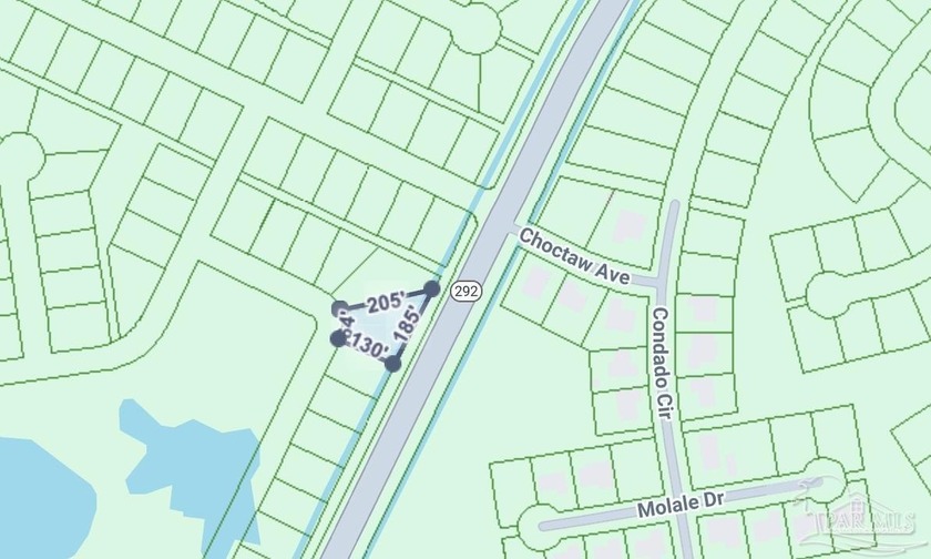 Zoned Wasteland/Wetland Property. Conveniently located to - Beach Lot for sale in Pensacola, Florida on Beachhouse.com