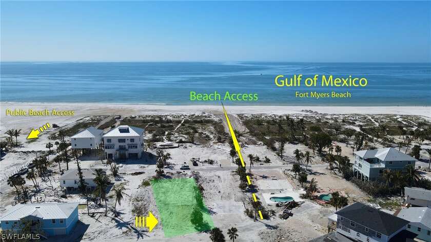 Residential - FORT MYERS BEACH, FL Gulf side multi family home - Beach Lot for sale in Fort Myers Beach, Florida on Beachhouse.com