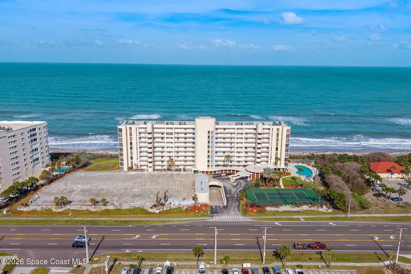 RARE CORNER, TURN KEY beachfront residence with stunning - Beach Condo for sale in Indian Harbour Beach, Florida on Beachhouse.com