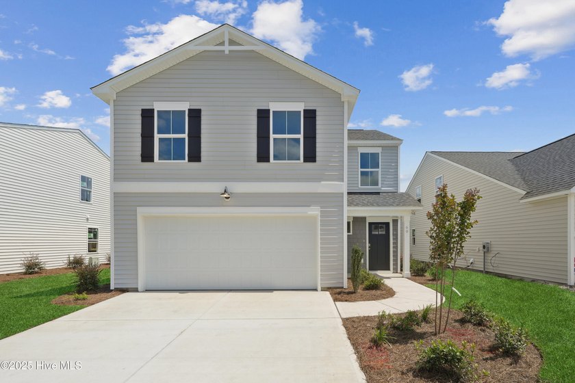 Beautiful Fern floor plan featuring 4 spacious bedrooms upstairs - Beach Home for sale in Hampstead, North Carolina on Beachhouse.com