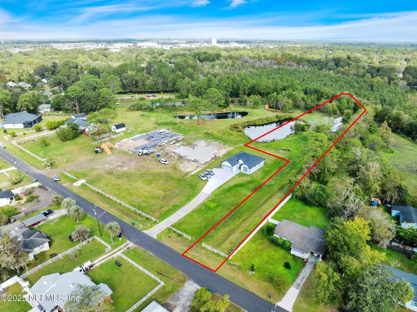 This beautiful buildable 1.93-acre property offers the perfect - Beach Lot for sale in Jacksonville, Florida on Beachhouse.com