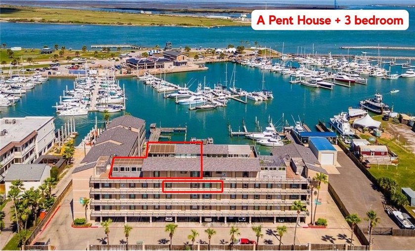 PENT HOUSE + a 3 Bedroom! A rare opportunity to own two separate - Beach Condo for sale in Port Aransas, Texas on Beachhouse.com