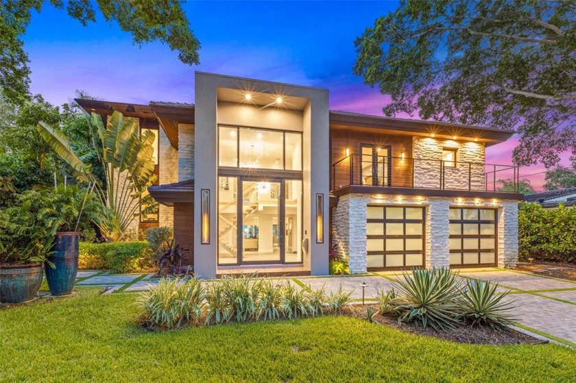 SPECTACULAR WATERFRONT HOME on the prestigious block of - Beach Home for sale in St. Petersburg, Florida on Beachhouse.com