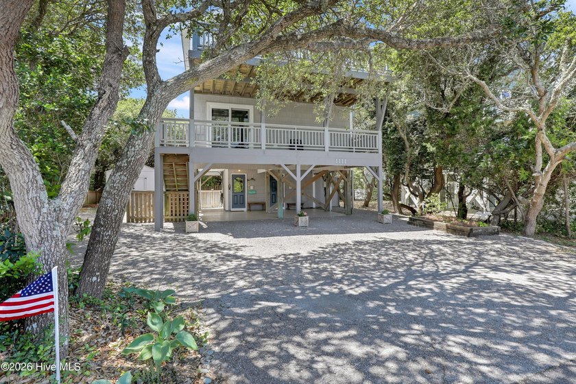 Welcome to this well-maintained beach home sheltered within the - Beach Home for sale in Topsail Beach, North Carolina on Beachhouse.com