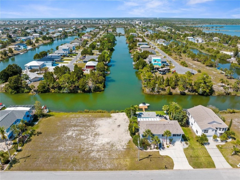 Beautiful waterfront Lot with NO Rear Neighbors looking down the - Beach Lot for sale in Hernando Beach, Florida on Beachhouse.com