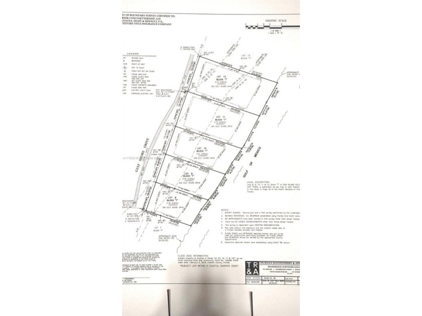 Own a slice of paradise with five oceanfront lots on Dog Island - Beach Lot for sale in Carabelle, Florida on Beachhouse.com