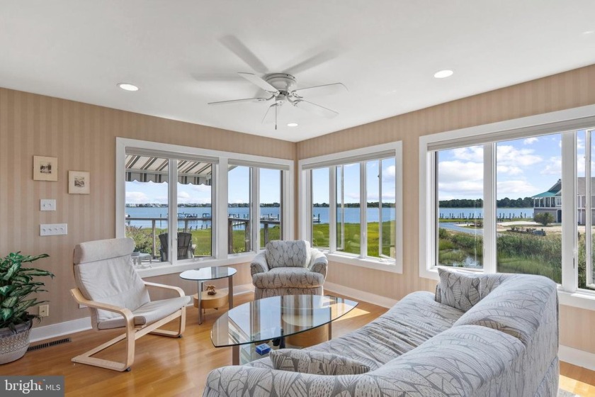 Expansive open water views through entire walls of glass from - Beach Home for sale in Ocean View, Delaware on Beachhouse.com