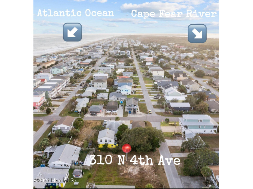 Seize the rare opportunity to own a prime piece of Kure Beach - Beach Lot for sale in Kure Beach, North Carolina on Beachhouse.com
