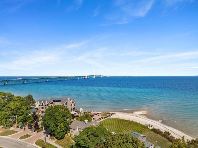 Amazing views of Lake Huron and Mackinac Island right outside - Beach Home for sale in Mackinaw City, Michigan on Beachhouse.com