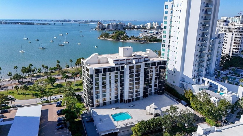 Be prepared for the breathtaking, unobstructed water views from - Beach Condo for sale in Sarasota, Florida on Beachhouse.com