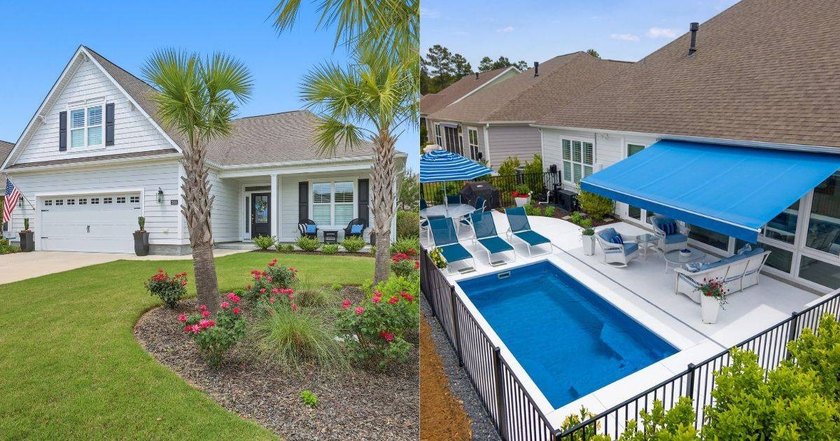 Welcome to this stunning 3BR/3BA home with a private in-ground - Beach Home for sale in Leland, North Carolina on Beachhouse.com