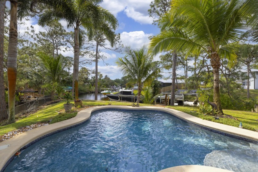 Waterfront Paradise with Ocean Access - A Rare Find! Nestled on - Beach Home for sale in Palm City, Florida on Beachhouse.com