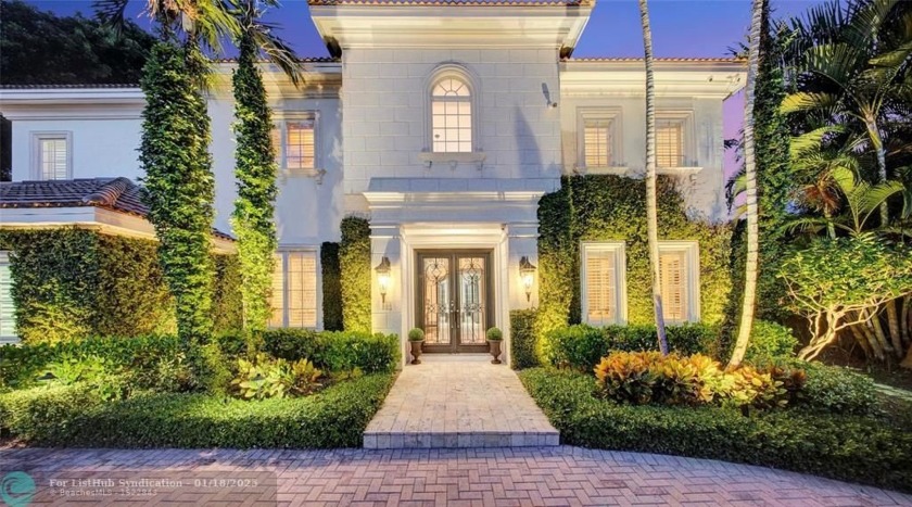 Discover unparalleled luxury in the prestigious Seven Isles - Beach Home for sale in Fort Lauderdale, Florida on Beachhouse.com