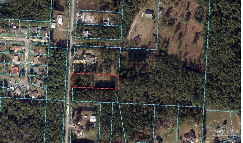 1.0180 Acres with a Pond on the back portion of the land. Make - Beach Lot for sale in Pensacola, Florida on Beachhouse.com