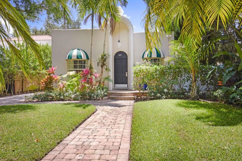 Charming Spanish Mission-Style renovated 2 bedroom-2 bath home - Beach Home for sale in West Palm Beach, Florida on Beachhouse.com
