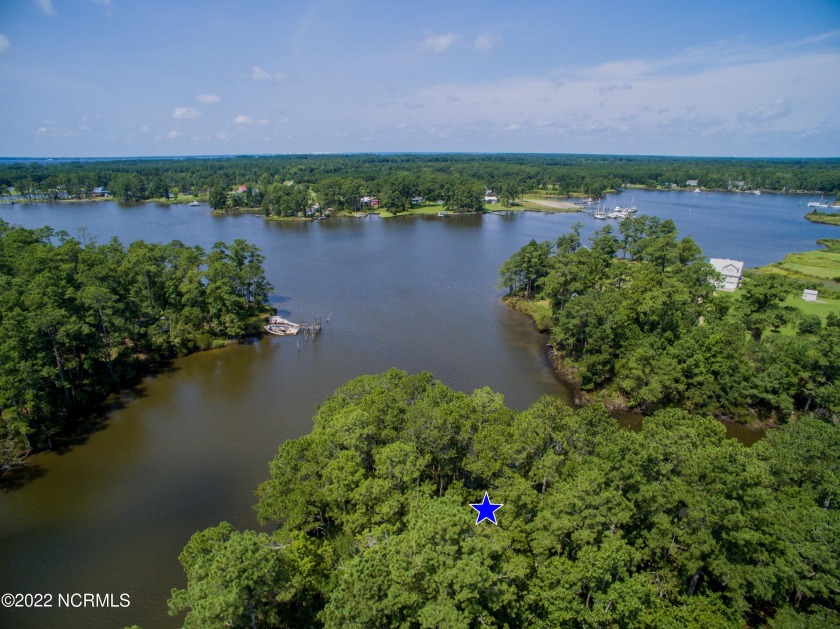 AMAZING waterfront lot with astounding views! This spacious - Beach Acreage for sale in Bath, North Carolina on Beachhouse.com