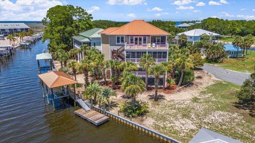 Waterfront views from every room and deepwater boat access all - Beach Home for sale in Panacea, Florida on Beachhouse.com