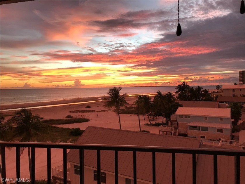 Beautiful sunset views from this 4th floor condo!  Great part of - Beach Condo for sale in Fort Myers Beach, Florida on Beachhouse.com