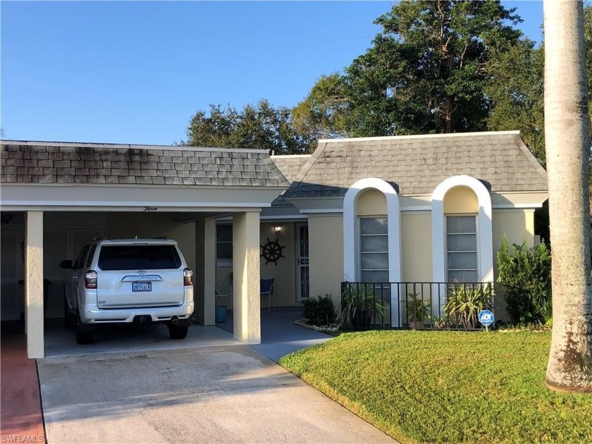 Enjoy a GOLF-COURSE VIEW from the privacy of your screened-in - Beach Home for sale in Lehigh Acres, Florida on Beachhouse.com