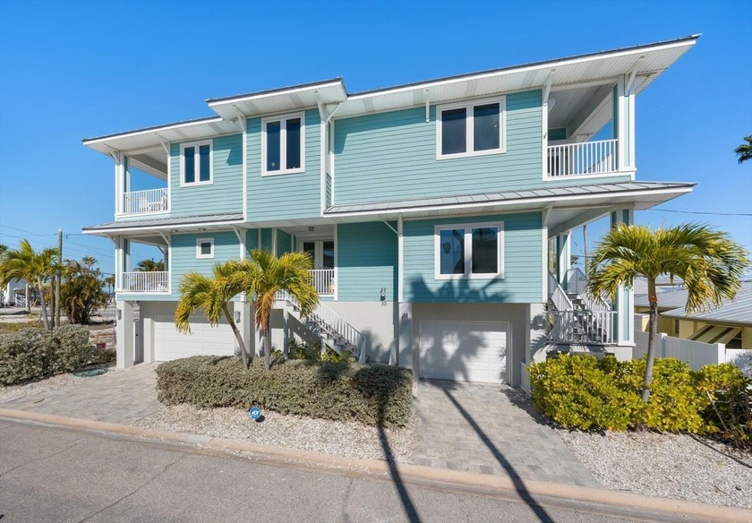 Elevated Coastal Dream Home on Sunset Beach.  A dream of a beach - Beach Home for sale in Treasure Island, Florida on Beachhouse.com