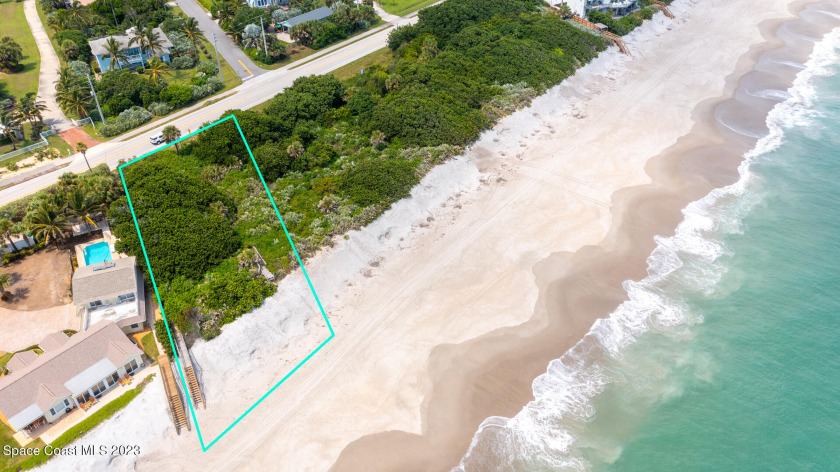Located directly on the Atlantic Coast in Melbourne Beach, this - Beach Lot for sale in Melbourne Beach, Florida on Beachhouse.com