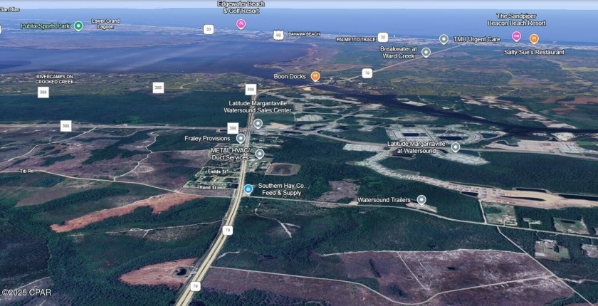 Commercial 2 Acre (1.992) Parcel of Land. Located on corner of - Beach Commercial for sale in Panama City Beach, Florida on Beachhouse.com