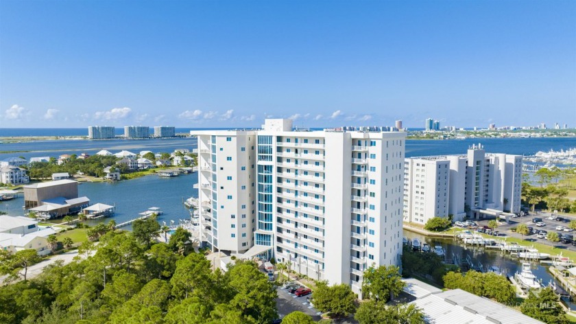 270 degree water views surround you from this upper floor end - Beach Home for sale in Orange Beach, Alabama on Beachhouse.com
