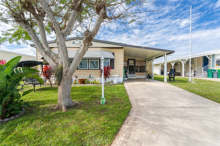 Meticulously maintained property boasts one of the larger homes - Beach Home for sale in Barefoot Bay, Florida on Beachhouse.com