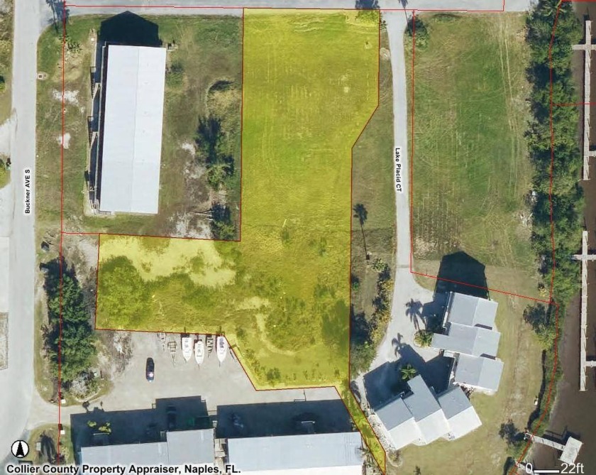 One acre commercial vacant lot with 6 docks giving access to the - Beach Lot for sale in Everglades City, Florida on Beachhouse.com