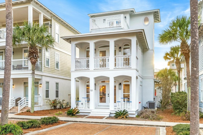 Welcome to 53 Seacrest Beach Blvd, a beautifully updated, fully - Beach Home for sale in Inlet Beach, Florida on Beachhouse.com