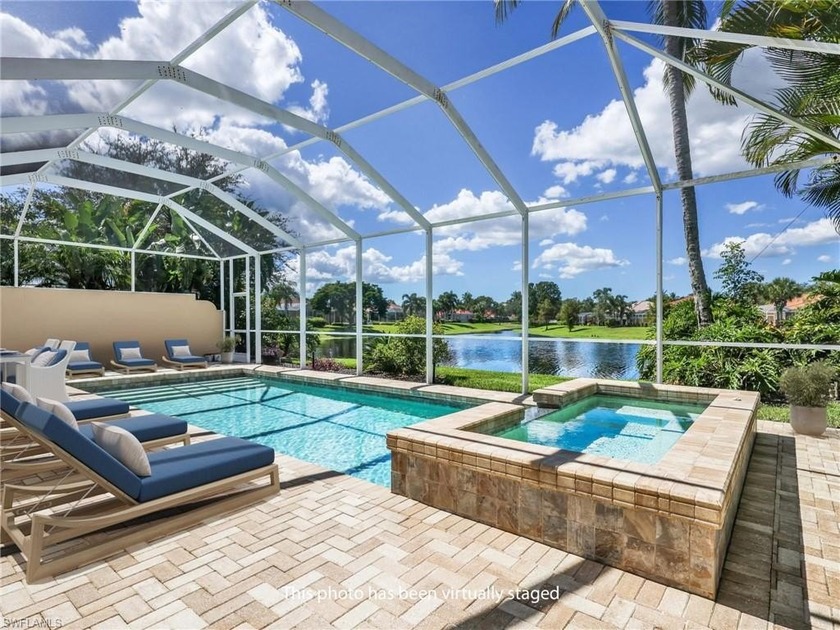 Major Price Improvement on this stunning home.  WATER VIEW WITH - Beach Home for sale in Bonita Springs, Florida on Beachhouse.com